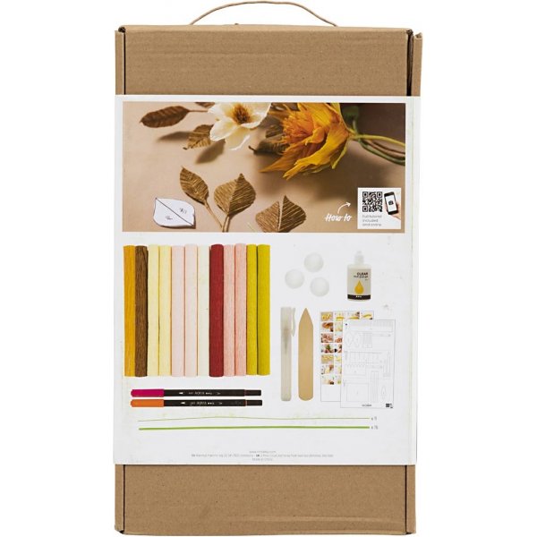 DIY-Kit Krepppapier - Blumenstrauß DIY-Kit Krepppapier - Blumenstrauß