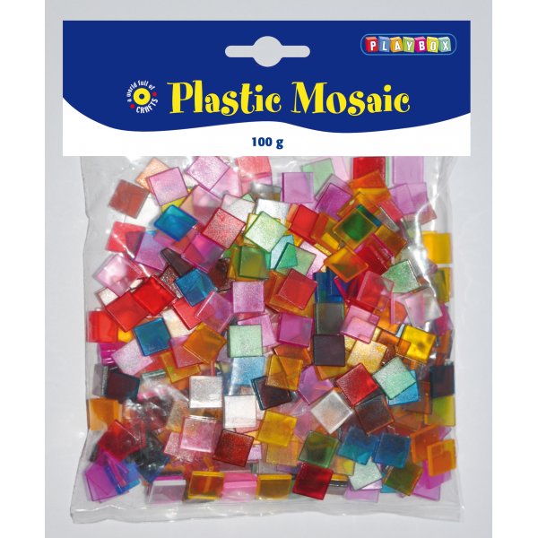 Kunststoffmosaik 10x10 mm