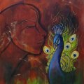 Kundenbild Acrylfarbe Sennelier Abstract 120ml - Karminrot (635)