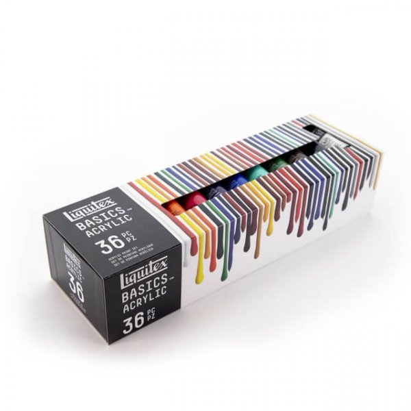 Acrylfarbenset Liquitex Basset 36x22 ml