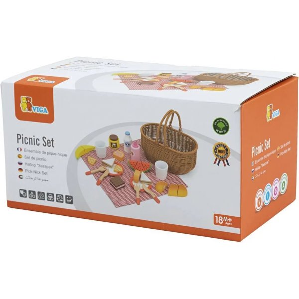 VIGA Picknick-Set, 30-teilig VIGA Picknick-Set, 30-teilig