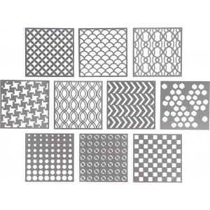 Schablone - 10 Blatt Schablone - 10 Blatt