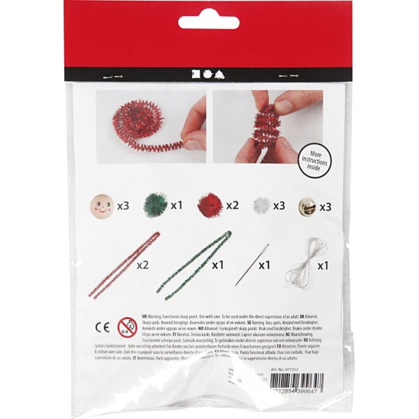 Mini-DIY-Kit - Kobolde als Anhänger Mini-DIY-Kit - Kobolde als Anhänger