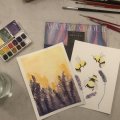 Kundenbild Aquarell-Aquarellblock 180 x 240 mm