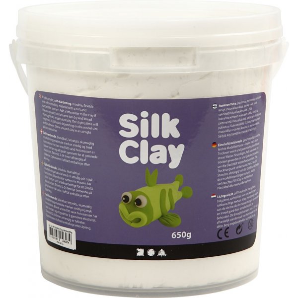 Silk Clay® - weiß - 650 g Silk Clay® - weiß - 650 g