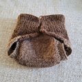 Kundenbild DROPS Alpaca Mix Garn - 50 g - Hellbraun meliert (607)