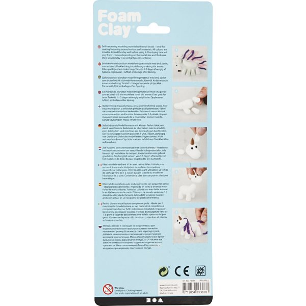 Foam Clay® - Rosa - Lila - Weiß - Glitzer, Metallic - 3 x 14 g Foam Clay® - Rosa - Lila - Weiß - Glitzer, Metallic - 3 x 14 g