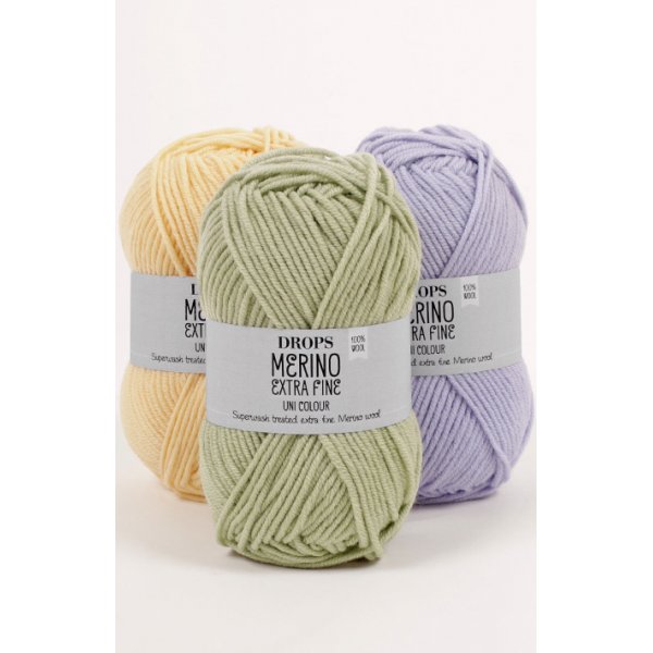 Drops Merino Extra Fine Garn - 50 g (ca. 30 verschiedene Farboptionen) Drops Merino Extra Fine Garn - 50 g (ca. 30 verschiedene Farboptionen)