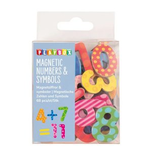Magnetische Zahlen und Symbole - 68 Stück Magnetische Zahlen und Symbole - 68 Stück