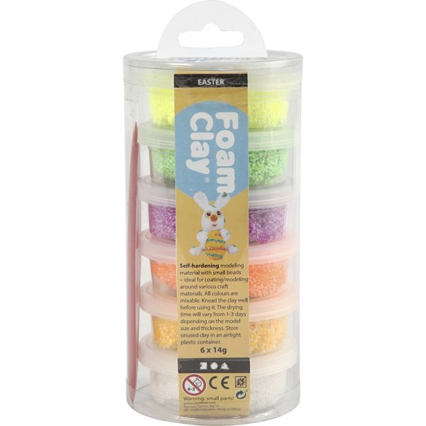 Foam Clay® - Frühlingsfarben 6 x 14 g Foam Clay® - Frühlingsfarben 6 x 14 g