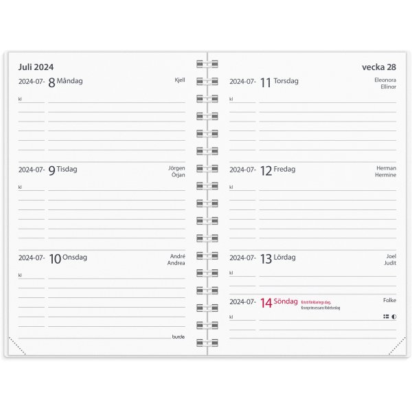 Kalender 24/25 - Kleines Studienjahr - Modelinie Kalender 24/25 - Kleines Studienjahr - Modelinie
