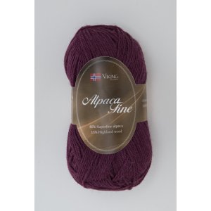 Wikingergarn Alpaka Fein 50g - Lila (660) Wikingergarn Alpaka Fein 50g - Lila (660)