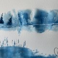 Kundenbild Aquarellblock, geklebt, kaltgepresste B�gen, 300 g - 23 x 31 cm
