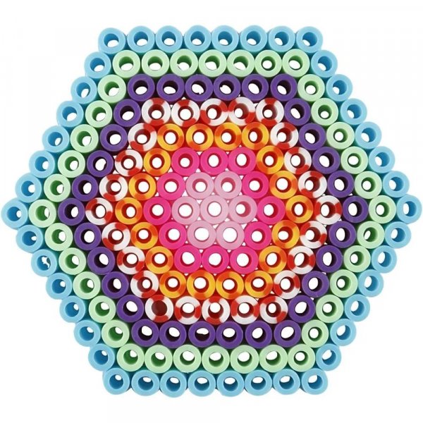 Perlenteller - Oval, Herz, Sechseck, Kreis, Quadrat, Stern - 7x7,5-10,5x9,5 cm - 6 Stk Perlenteller - Oval, Herz, Sechseck, Kreis, Quadrat, Stern - 7x7,5-10,5x9,5 cm - 6 Stk