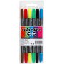 Colortime Doppelmarker - Standardfarben - 6 Stk
