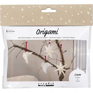 Mini-DIY-Kit - Weihnachts-Origami Mini-DIY-Kit - Weihnachts-Origami