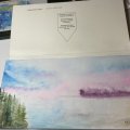 Kundenbild Aquarellblock Kaltgepresste Bögen 300g - 15x30 cm