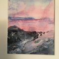 Kundenbild Aquarellblock, geklebt, grobe Hainbögen, 300 g - 23 x 31 cm