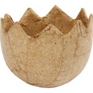 Eierschale aus Pappmaché Eierschale aus Pappmaché