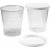 Becher mit Deckel - 30 ml - 75 Stk Becher mit Deckel - 30 ml - 75 Stk