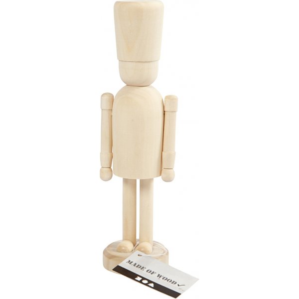 Figur mit Fu - Holz