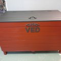 Kundenbild Unbehandelte Holzbuchstaben 80x5 mm - E