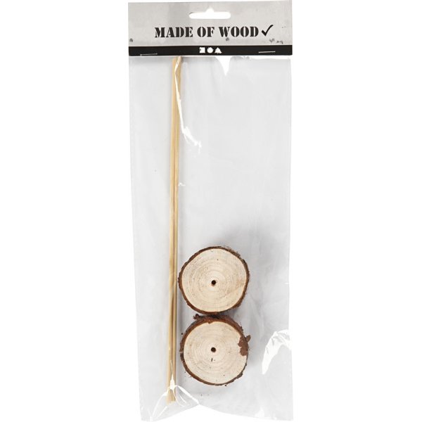 Holzfüße mit dazugehörigem Stock Holzfüße mit dazugehörigem Stock