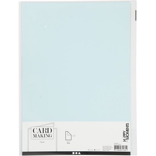 Papier - Hellblau - A4 - 20 Stk Papier - Hellblau - A4 - 20 Stk