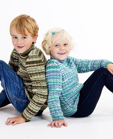 Strickanleitungen - Strukturierte Strickpullover
