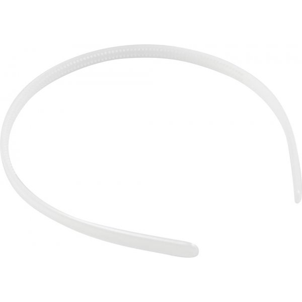 Diadem - 8 mm - weiß - 20 Stk Diadem - 8 mm - weiß - 20 Stk