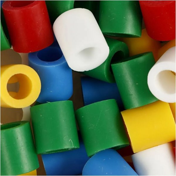 NABBI Pfeifenperlen - Jumbo 550 Stück - Standardfarbe NABBI Pfeifenperlen - Jumbo 550 Stück - Standardfarbe