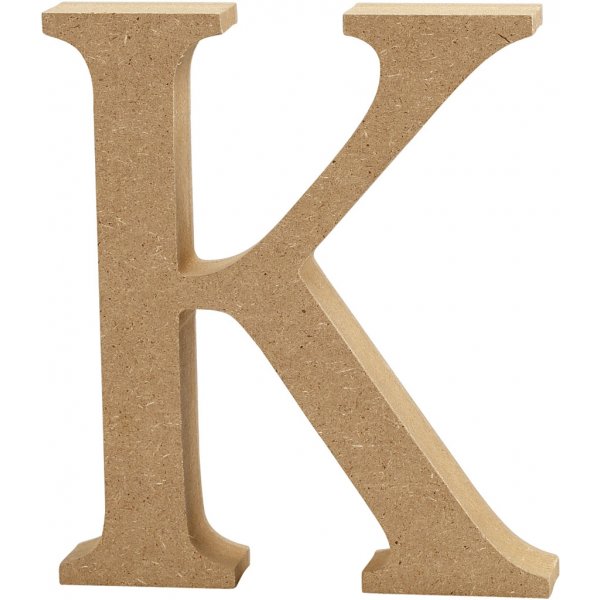 Buchstabe - 13 x 2 cm - K Buchstabe - 13 x 2 cm - K