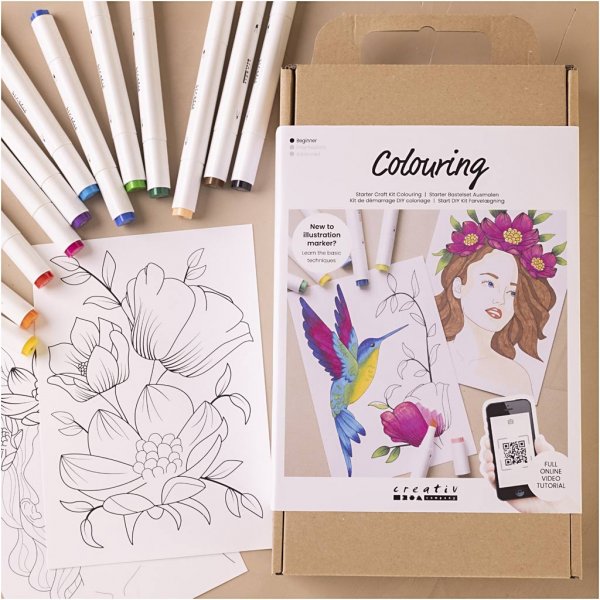Starten Sie das DIY-Kit zum Ausmalen - Zeichenstift Starten Sie das DIY-Kit zum Ausmalen - Zeichenstift