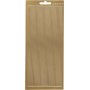 Aufkleber - Gold - Rnder - 10 x 23 cm