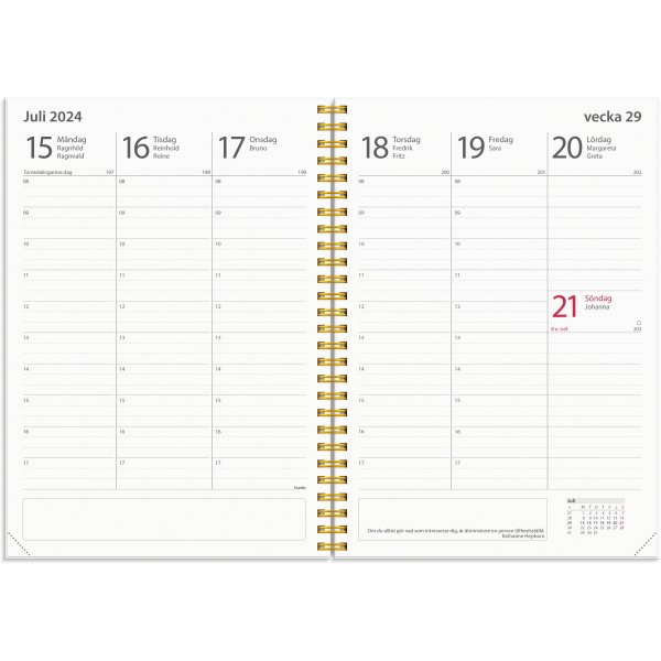 Kalender 24/25 Studie - A5 - Stern Kalender 24/25 Studie - A5 - Stern