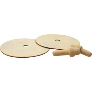 Gyros aus Holz - 12 Stk Gyros aus Holz - 12 Stk