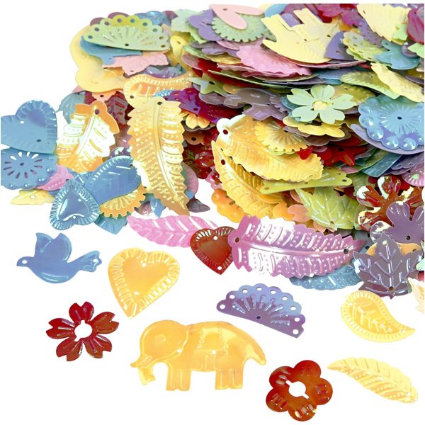 Pailletten - Perlmuttfarben - 30 g Pailletten - Perlmuttfarben - 30 g