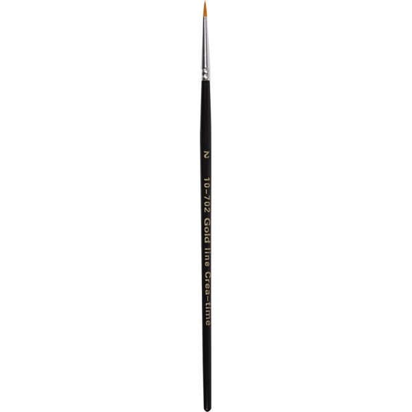 Gold Line Pinsel - Nr. 2 - rund - 12 Stk Gold Line Pinsel - Nr. 2 - rund - 12 Stk