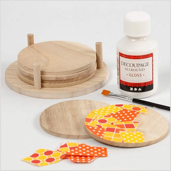 Tabletts - Ø9,5 cm - 6 Stk Tabletts - Ø9,5 cm - 6 Stk