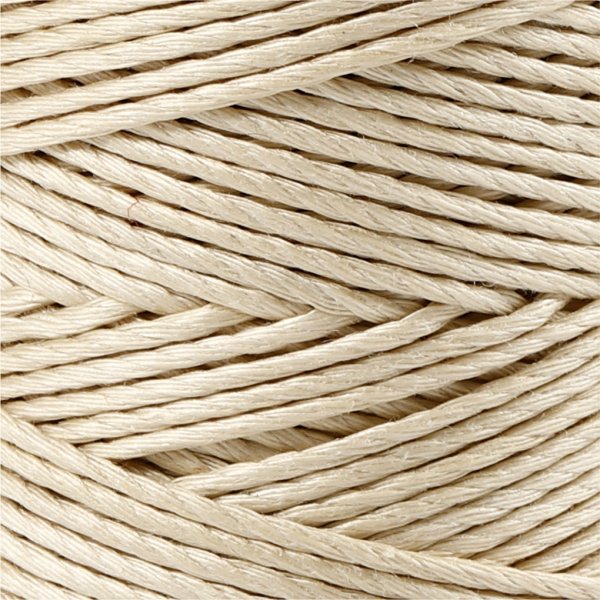Bambusschnur - gebrochenes Weiß - 65 m Bambusschnur - gebrochenes Weiß - 65 m