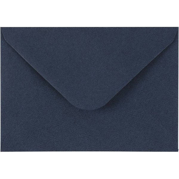 Umschlag - blau - 11,5 x 16 cm - 10 Stk Umschlag - blau - 11,5 x 16 cm - 10 Stk