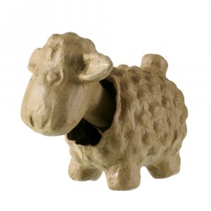 PappArt Figur Wackelndes Schaf - 16,5x9x13 cm PappArt Figur Wackelndes Schaf - 16,5x9x13 cm
