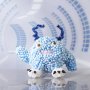 Mini-Bausatz Modellbau, hellblau, Monster Bobby