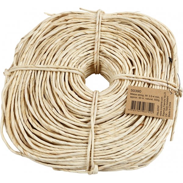 Maisschnur - natur - 500 g Maisschnur - natur - 500 g