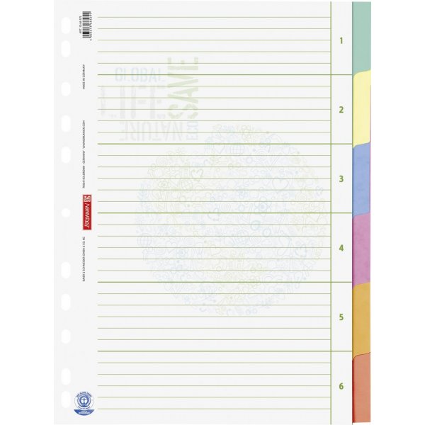 Register zum Ringbuch - 6 Register - Umwelt (A4)