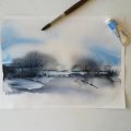 Kundenbild Aquarellfarbe W&N Professional 14 ml Tube - 140 Cerulean Blue (Rotton)