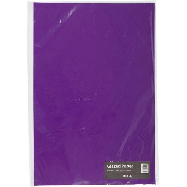 Glanzpapier - Dunkelviolett - 25 Blatt Glanzpapier - Dunkelviolett - 25 Blatt