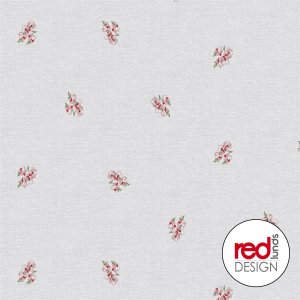 Wachstuch mit Petitflower-Motiv - Rosa
