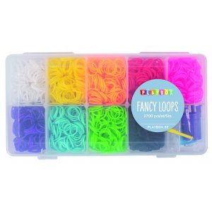 Fancy-Loops-Set in Aufbewahrungsbox 2700-tlg Fancy-Loops-Set in Aufbewahrungsbox 2700-tlg