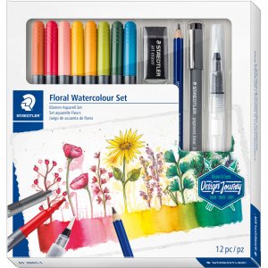 Gemischtes Set Aquarellfarben - 100 % PEFC Gemischtes Set Aquarellfarben - 100 % PEFC